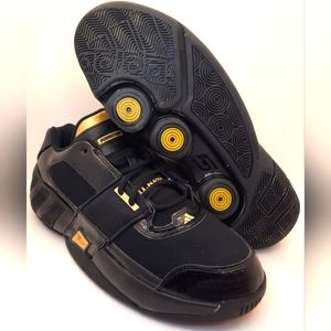 Adidas Agent Gil Restomod mens basketball shoes sneakers black size 14.5 GY0373